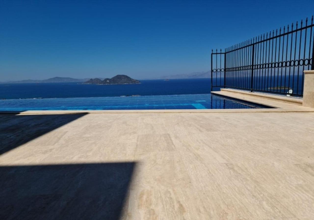 Bodrum Eason Villa & House 350M2 Full Sea View With Private Infinity Pool Exterior photo