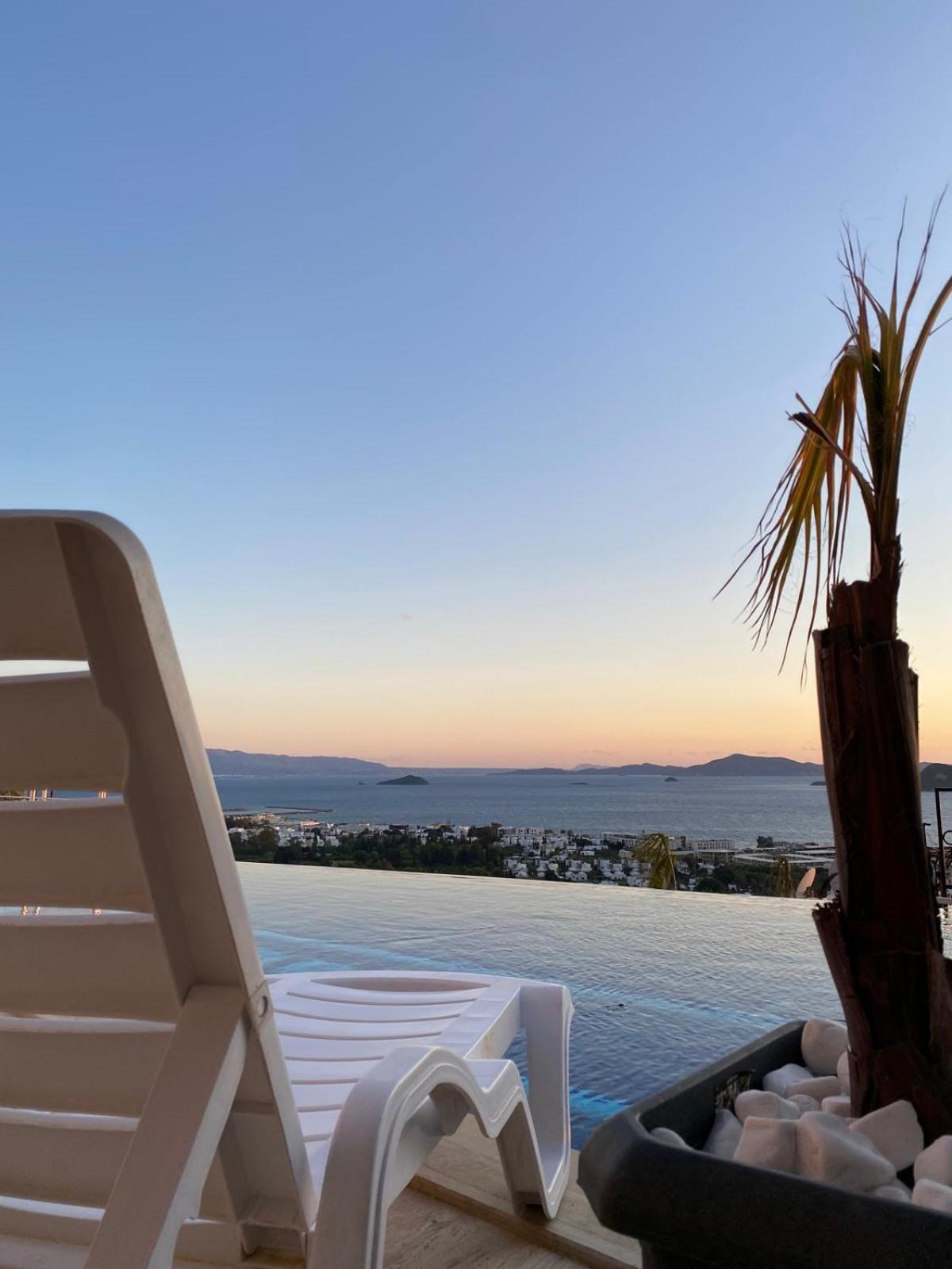 Bodrum Eason Villa & House 350M2 Full Sea View With Private Infinity Pool Exterior photo